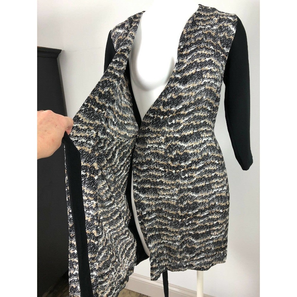 RAG & BONE 'Leighton Print 3/4 Sleeves Wrap Dress - Picture 6 of 7